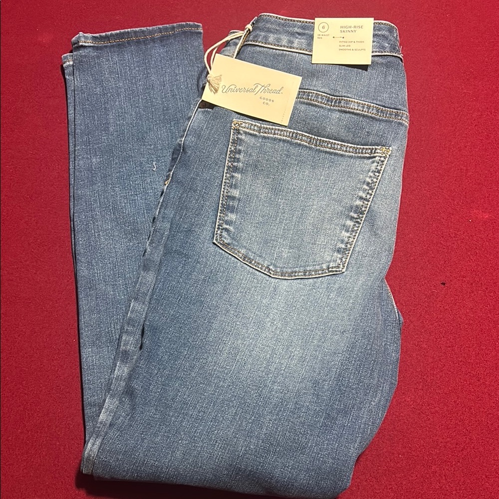 Universal Thread Light Blue High Rise Jeans